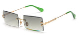 Small Rectangle Sunglasses Women