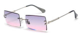 Small Rectangle Sunglasses Women