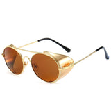 Luxury Steampunk Style Sunglasses Men