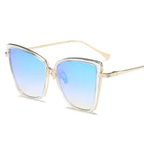 Alloy Cat Eye Sunglasses Women