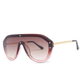 Pilot Oversized Sunglasses Men