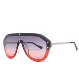 Pilot Oversized Sunglasses Men