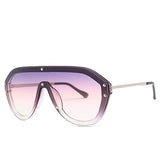 Pilot Oversized Sunglasses Men