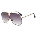Metal Frame Sunglasses Women