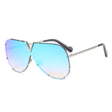 Metal Frame Sunglasses Women