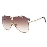 Metal Frame Sunglasses Women