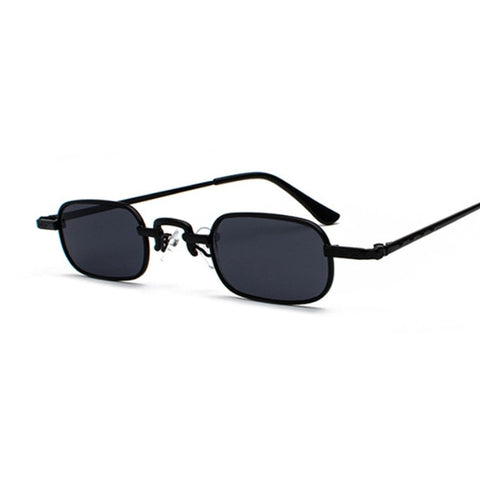 Small Square Metal Steampunk Sunglasses Men
