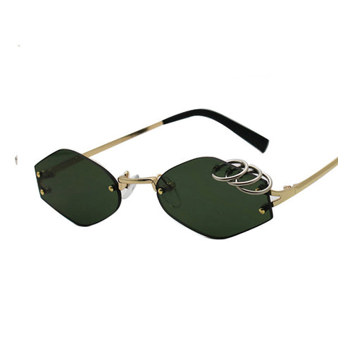 Rimless Sunglasses Women