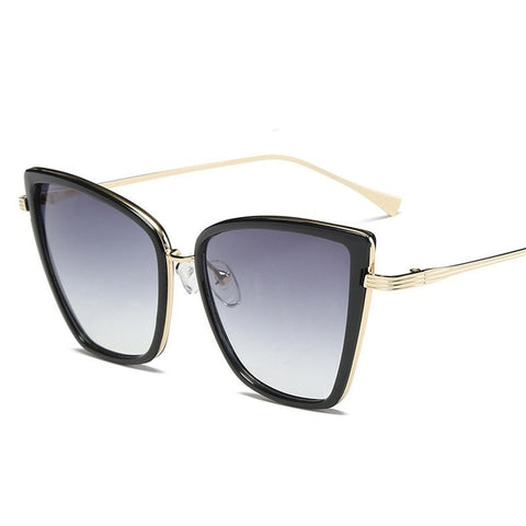 Alloy Cat Eye Sunglasses Women